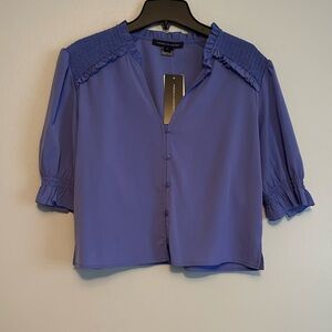FRENCH CONNECTION button down shirt, size small, NWT